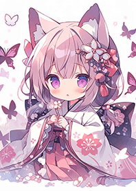 สุนัขจิ้งจอกสีชมพูที่สวยงามและน่ารักมาก2