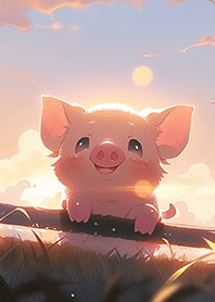 หมูสีชมพูน่ารัก❤