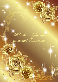 All Luck And Fortune Goes Up Gold Rose Line Theme Line Store