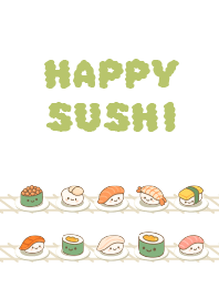 かわいい日本食寿司_白1