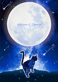 Bring good luck Full moon & Cat 3
