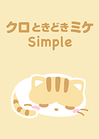 calico cat : simple (MIKE_BE)