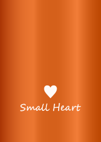 Small Heart *GlossyOrange 2*