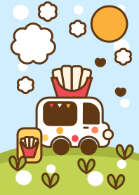 French fried truck