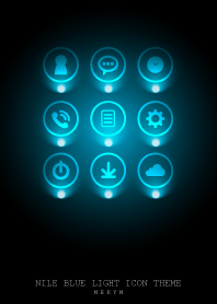 NILE BLUE LIGHT ICON THEME 2