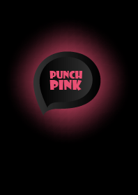 Punch Pink Button In Black V.3