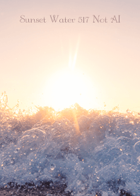 Sunset Water 517 Not AI