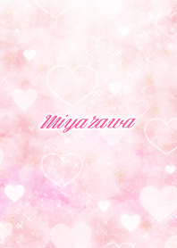 Miyazawa Heart Pink