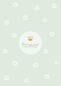 花 <王冠> 開心果綠.