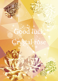 Orange : Good Luck! Crystal Rose