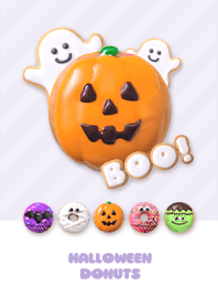 HALLOWEEN DONUTS  - SC  Purple 2-3