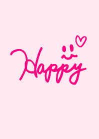 Happy にこちゃん-ピンク-