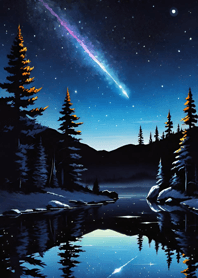 Bright Moon and Dawn A0f001