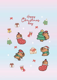 คาปิบาร่าหมามะพร้าว : สุขสันต์คริสต์มาส