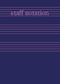 staff notation1 Purple navy