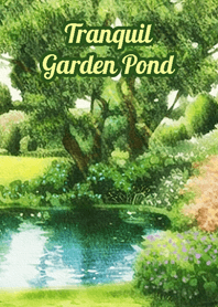 Tranquil Garden Pond