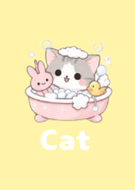 柔軟貓咪主題3 Yellow 05