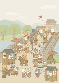 แมวในภาพวาดโบราณ11