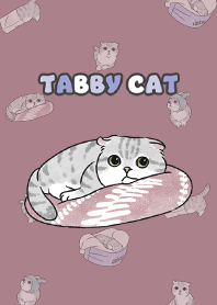 tabbycat9 - dark rose