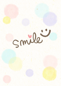 大人水彩水玉3-スマイル11-