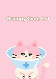 Grumpy Cone Cat (pink)