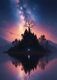 Bright Moon and Dawn 422434