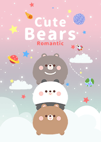 misty cat-Cute Bears Galaxy Romantic