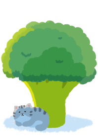 Broccoli and munchkin theme