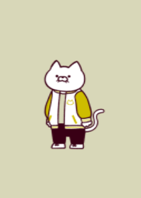 Stadium jacket cat(dusty colors03.)