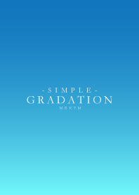 SKY BLUE GRADATION 6 -SIMPLE-