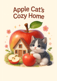 Apple Cat Cozy Home