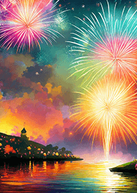 Beautiful Fireworks Theme#458