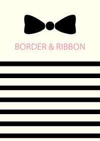 BORDER & RIBBON -Black 10-