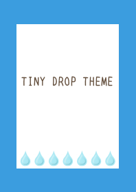 TINY DROP THEME-BLUE-YELLOW