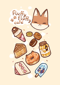 Fluffy fluffy cafe ,by little fox