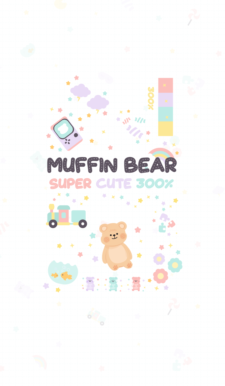 Muffin Bear : Super Cute 300%