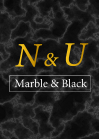 N&U-Marble&Black-Initial