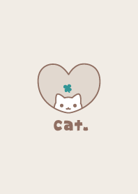 แมว สี่ใบ [สีน้ำตาล]