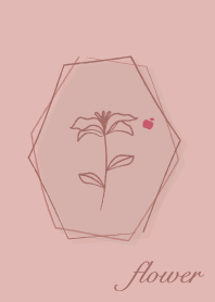 花 <蘋果> 珊瑚粉