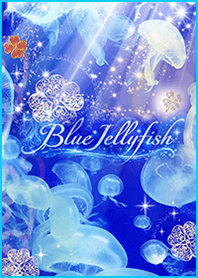 Blue Light Jellyfish Good fortune2*