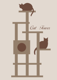 Cat Tower[Brown]