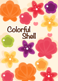 Mini colorful shell 2