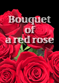 Red rose バラの花束