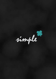 四葉 水彩'黑色'