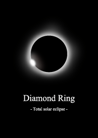 Diamond Ring -Total solar eclipse-