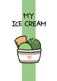 MY ICE CREAM -MATCHA- @SUMMER