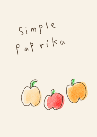 simple paprika beige.