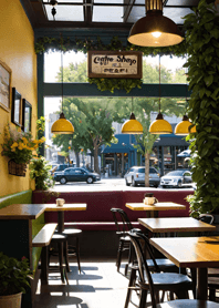 Cozy Coffee shop 2A04aE