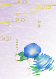 wagae~Morning Glory~Japanese pattern
