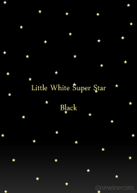 リトル ホワイト スーパースター 黒